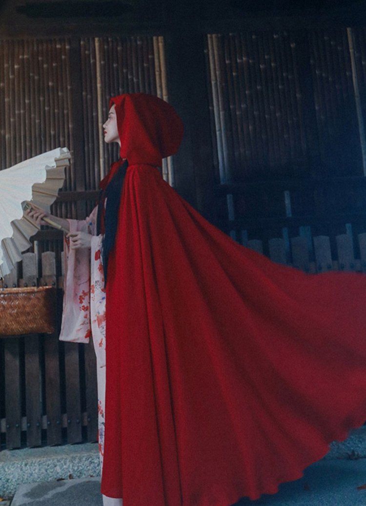 Ancient Style Hooded Cloak