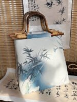 Antique Chinese Bags Large Capacity Hanfu Qipao Bag - Image 2