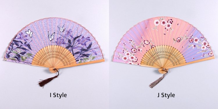 Japanese Style Beautiful Hand Fans