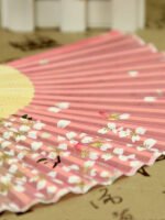 Japanese Style Beautiful Hand Fans Hanfu Fan For Women - Image 3