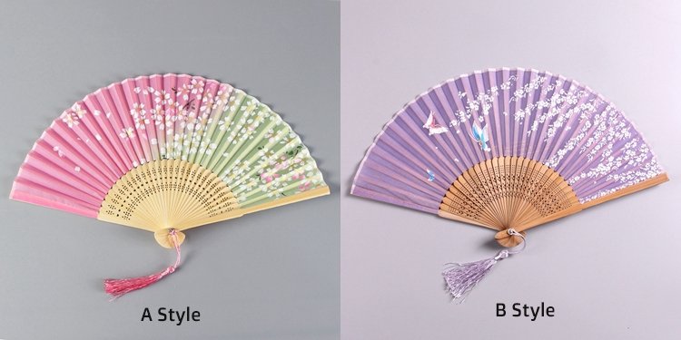Japanese Style Beautiful Hand Fans