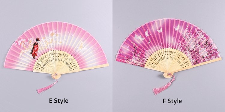 Japanese Style Beautiful Hand Fans