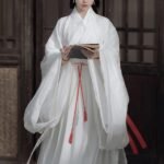 Fashion Hanfu Traditional Chinese Dress White Hanfu Dress