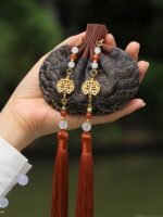 Chinese Brocade Sachet Bag – Festive Lucky Fragrance Pouch Gift - Image 2