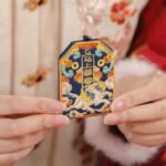 Chinese Embroidered Amulet Pouch – Blessing & Protection Hanging Charm - Image 5