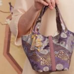 Chinese Brocade Fragrance Pouch – Elegant Hanging Charm with Tassel - Image 2