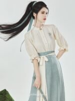 Chinese Style Daily Dress Casual Hanfu Dress Female