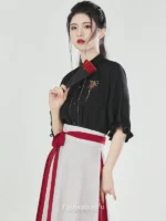 Chinese Style Daily Dress Casual Hanfu Dress Female - Image 2