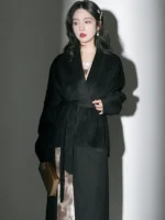 Casual Modern Hanfu Dress Three Piece Daily Hanfu - Image 2