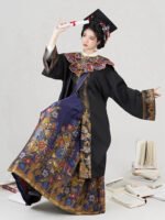Ming Dynasty Graduation Hanfu – Scholar Ceremony Outfit for Women - Image 3