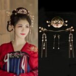 Chinese Ancient Bridal Hair Accessories Hanfu Hairpin - Image 2