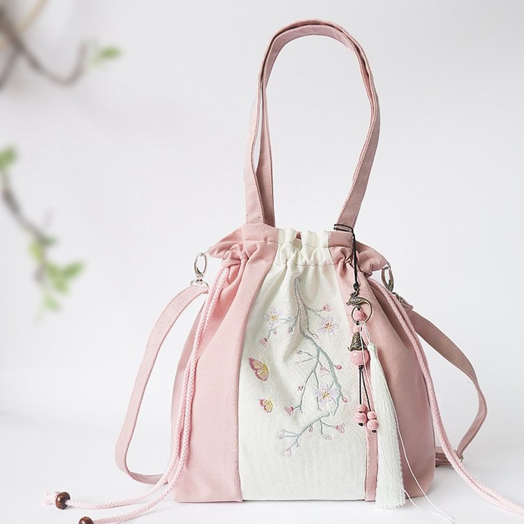 Chinese Ancient Embroidered Hanfu Bag