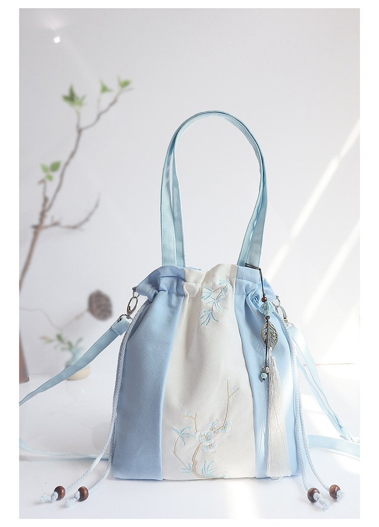 Chinese Ancient Embroidered Hanfu Bag