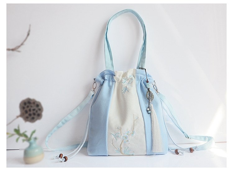 Chinese Ancient Embroidered Hanfu Bag