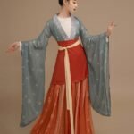 Chinese Ancient Hanfu With Large Sleeves