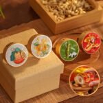 Chinese Embroidered Car Sachet – Cute Air Vent Fragrance Charm - Image 3