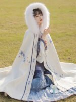 Women Hanfu Cloak Chinese Traditional Cape Winter