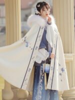 Women Hanfu Cloak Chinese Traditional Cape Winter - Image 3