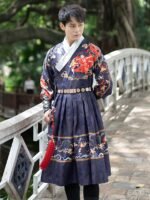 Chinese Traditional Hanfu Flying Fish Suit - Image 3