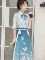 Chinese Style Clothes Hanfu Modern Suit Fashion Hanfu Dress - Image 3