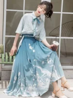 Chinese Style Clothes Hanfu Modern Suit Fashion Hanfu Dress - Image 4