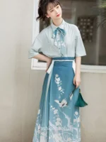 Chinese Style Clothes Hanfu Modern Suit Fashion Hanfu Dress - Image 5
