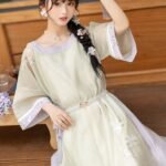 Chinese Summer Hanfu Dress Modern Beautiful Hanfu Casual Dress