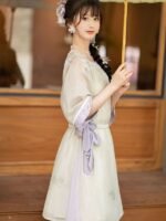 Chinese Summer Hanfu Dress Modern Beautiful Hanfu Casual Dress - Image 4