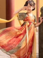 Chinese Dress For Kids Tang Dynasty Super Fairy Princess Dress - Image 2