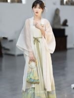 Women’s Modern Hanfu Clothing Chinese Style Vintage Dress