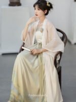Women’s Modern Hanfu Clothing Chinese Style Vintage Dress - Image 2