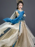 Chinese Dunhuang Feitian Costume Dance Performence Dress