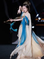 Chinese Dunhuang Feitian Costume Dance Performence Dress - Image 2