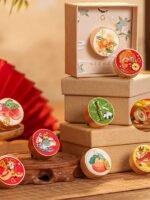 Chinese Embroidered Car Sachet – Cute Air Vent Fragrance Charm