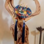 Chinese Embroidered Hanging Pouch with Tassel – Traditional Aesthetic Gift Accessory - Image 6