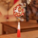 Embroidered Horse Sachet Lucky Charm – Chinese Fragrance Pouch for Hanfu & Gift - Image 3