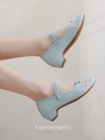 Chinese Embroidered Shoes Women’s Pointed Cheongsam Shoes