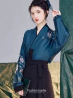 Chinese Fashion Hanfu Women’s Summer Dress 2 Colors