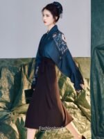 Chinese Fashion Hanfu Women’s Summer Dress 2 Colors - Image 3