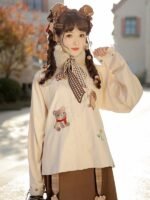 Chinese Fashion Hanfu Ming Dynasty Retro Dress