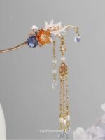 Fashion Hanfu Handmade Chinese Hair Sticks Fairy Dragon Antler Hair Pin
