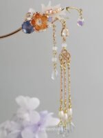 Fashion Hanfu Handmade Chinese Hair Sticks Fairy Dragon Antler Hair Pin - Image 2