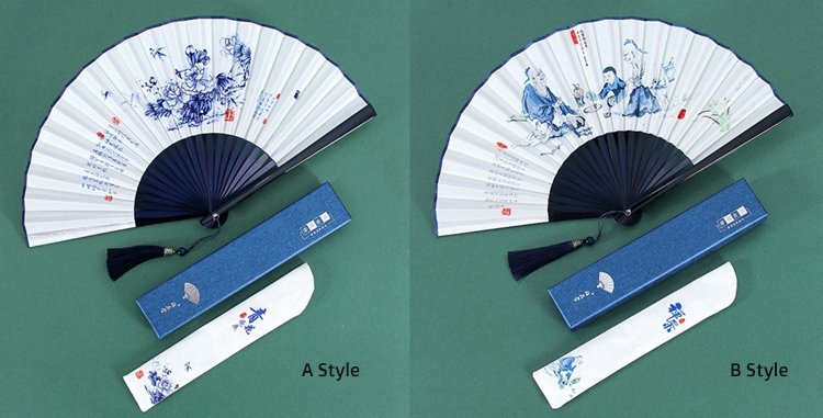 Chinese Hand Fan Antique Style Folding Fans