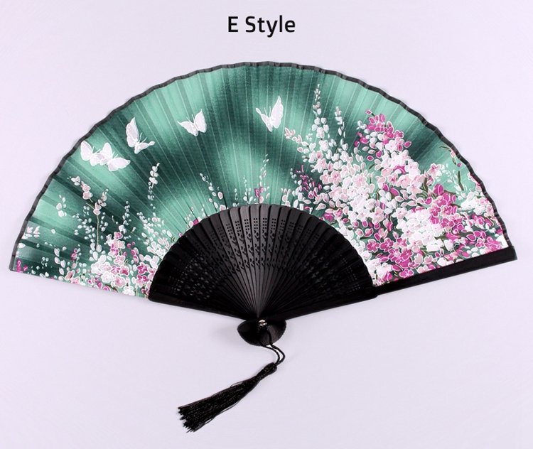 Chinese Hand Held Fans Ancient Dance Folding Fan