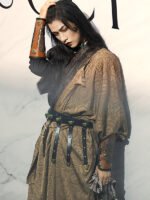 Chinese Hanfu Cosplay Clohtes Tang Round Necked Robe - Image 4