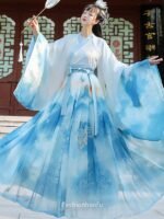 Fashion Hanfu Chinese Hanfu Couples Traditional Clothes For Men/Women - Image 4