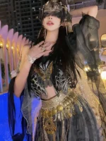 Chinese Hanfu Dance Dunhuang Style Feitian Dress