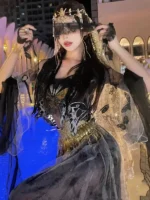 Chinese Hanfu Dance Dunhuang Style Feitian Dress - Image 3