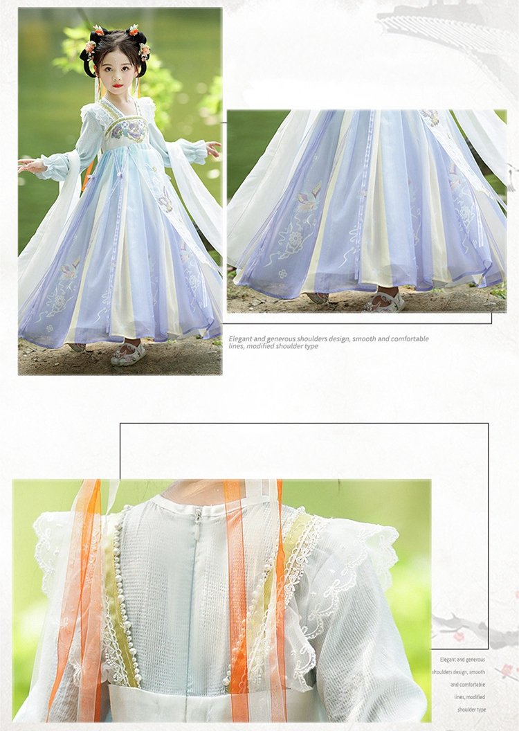 Chinese Hanfu Girl Princess Dress