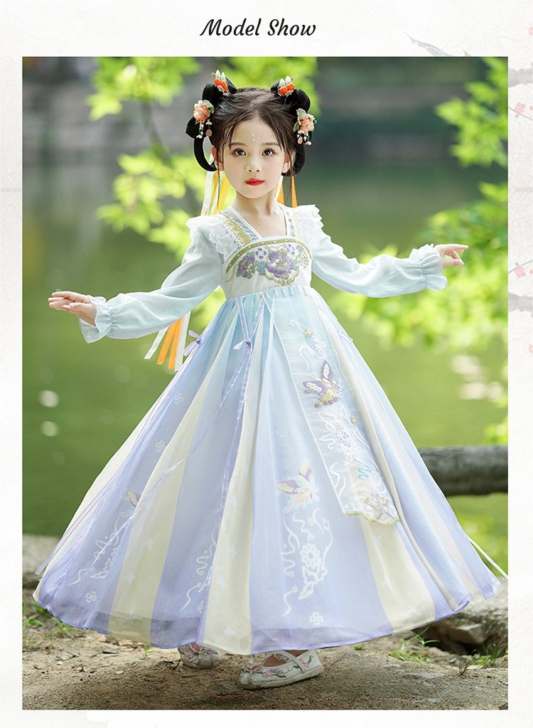 Chinese Hanfu Girl Princess Dress